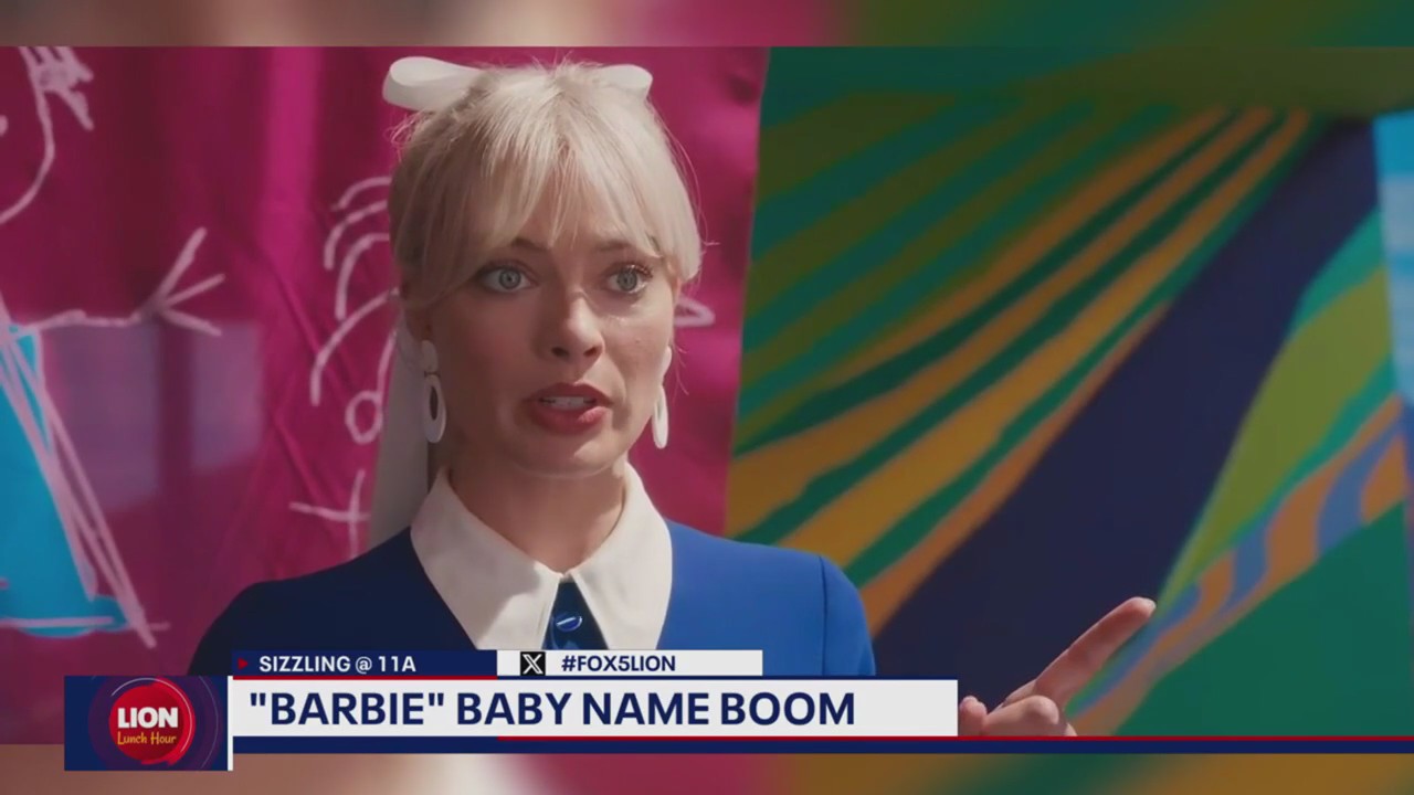 "Barbie" baby name boom: More parents naming children after movie characters