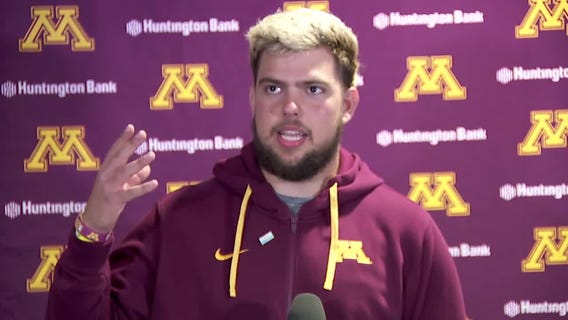 Gophers players react to 25-17 win at Illinois