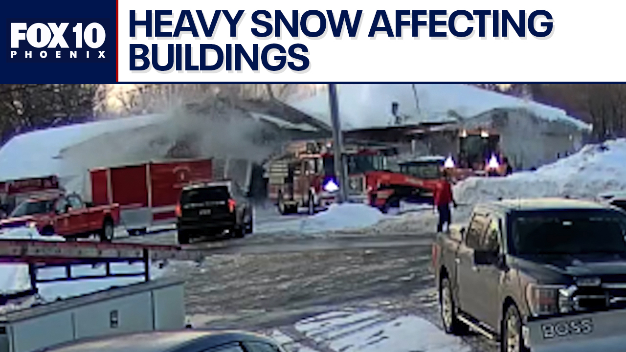 Garage collapses due to ice, snow l FOX 10 Talks
