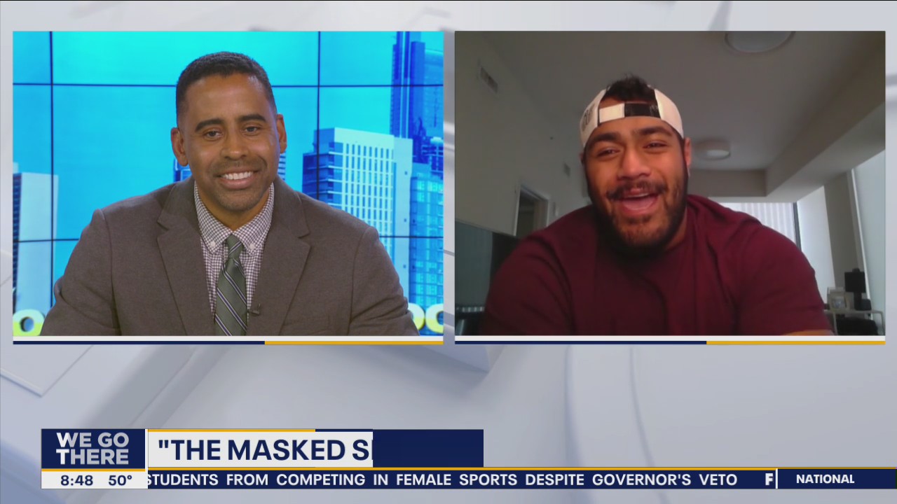Philadelphia Eagles' Jordan Mailata discusses his experience on The Masked Singer