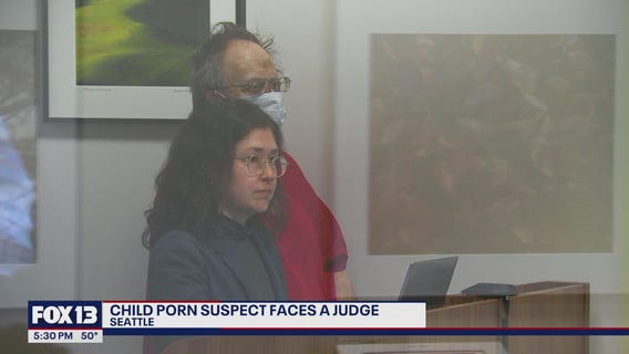 Seattle child porn suspect faces judge