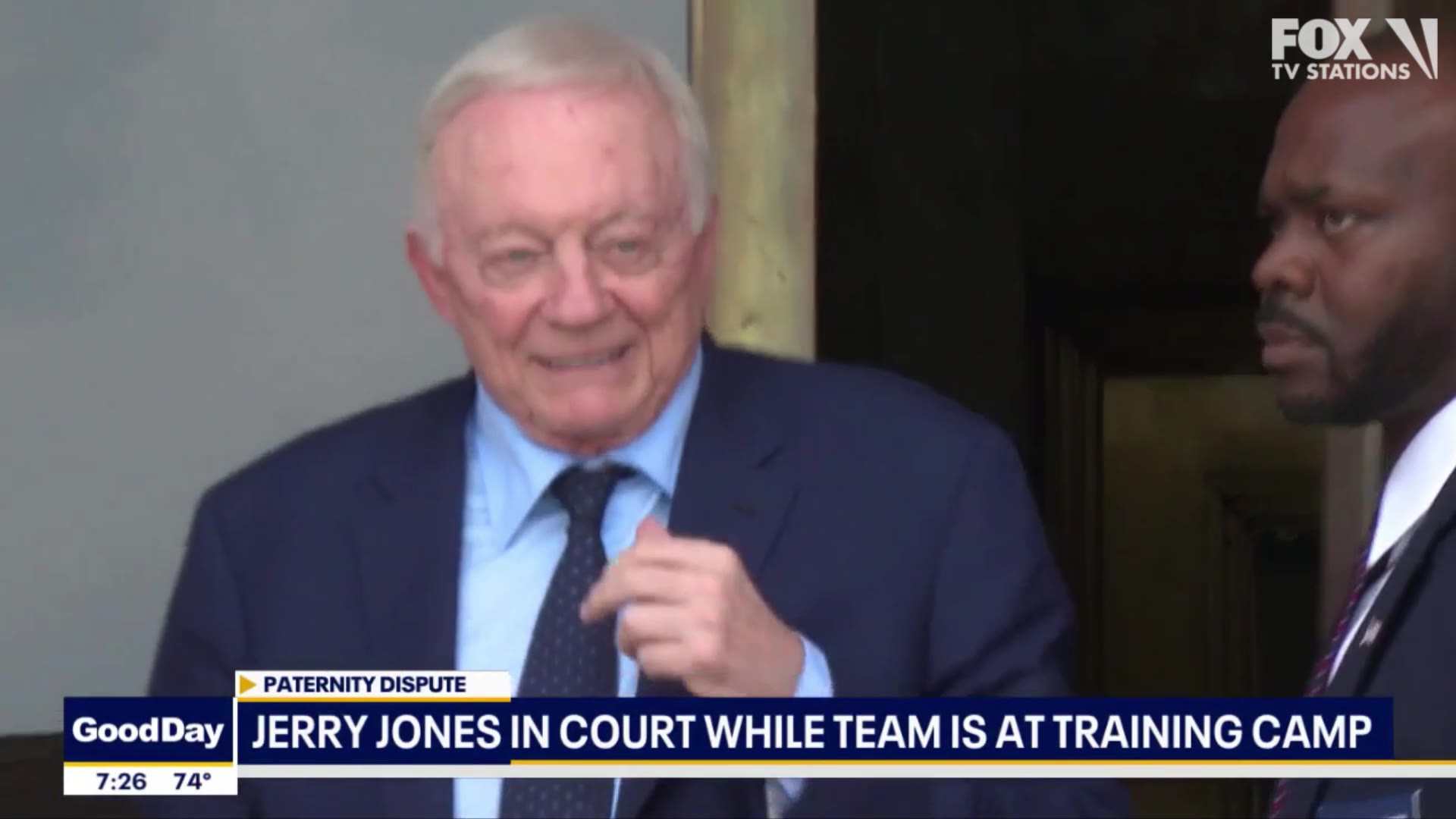 Jerry Jones in court for paternity dispute