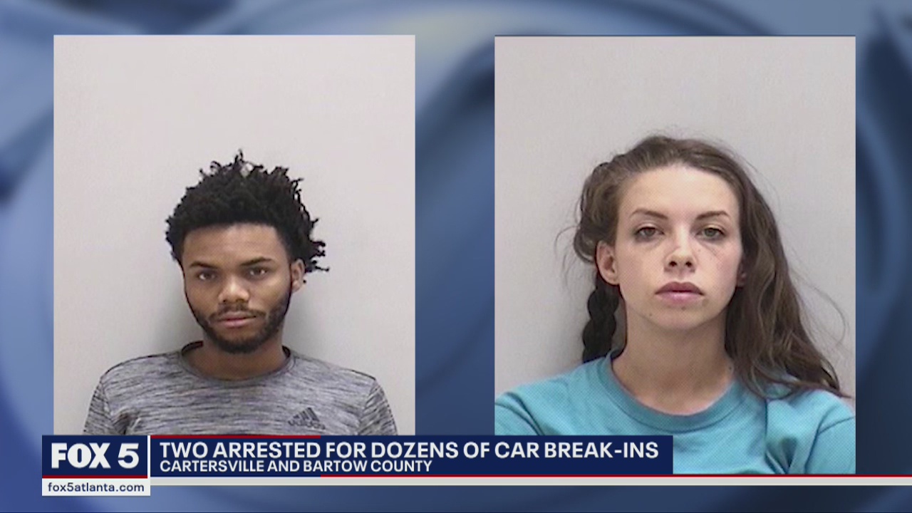 2 arrested for car break-ins | FOX 5 Atlanta