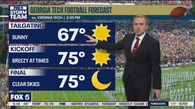 College Football Forecast: Spectacular Weather for Tech, UGA State Games