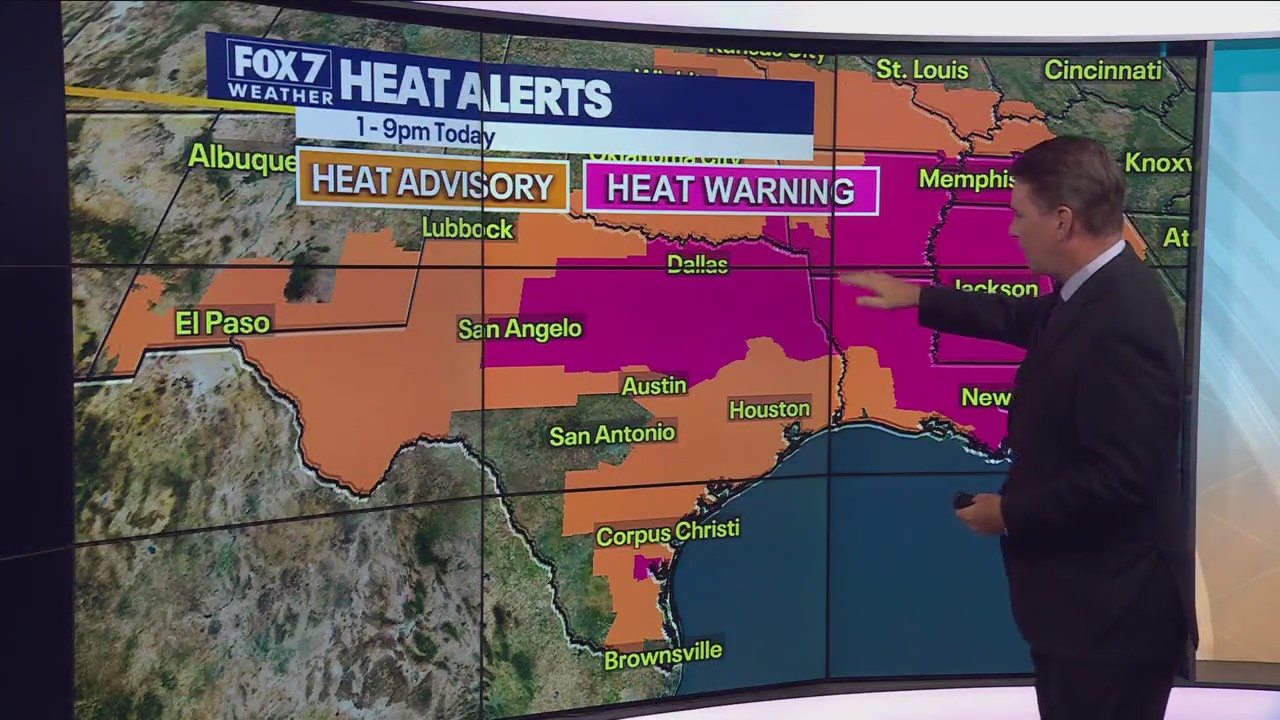 Austin weather: Triple-digit streak continues, but the end is in sight