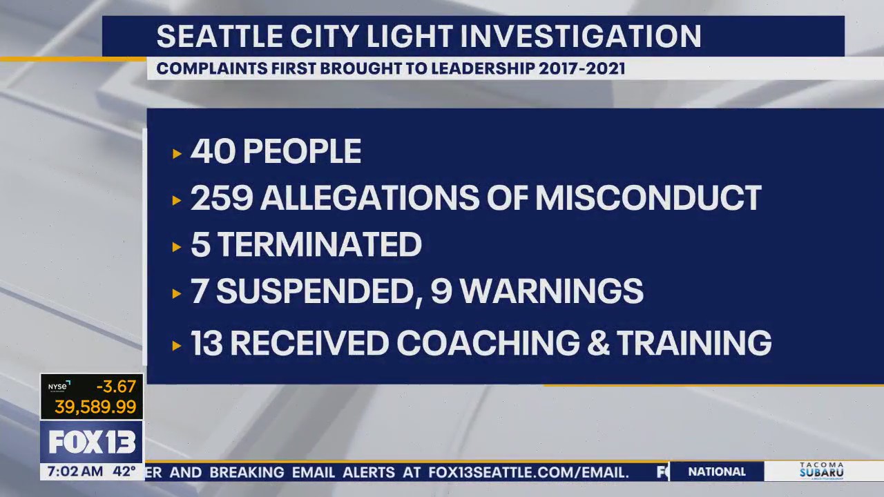 Seattle City Light misconduct investigation
