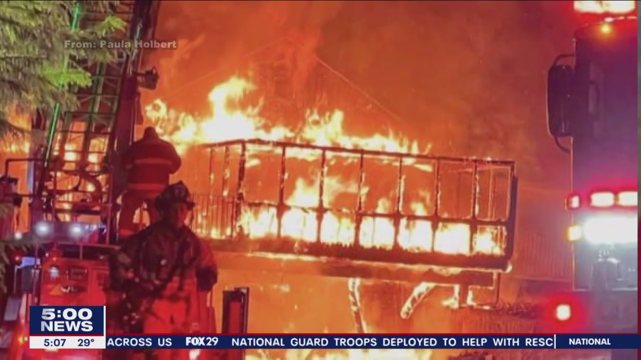 Delaware County family loses everything in Christmas Eve house fire ...