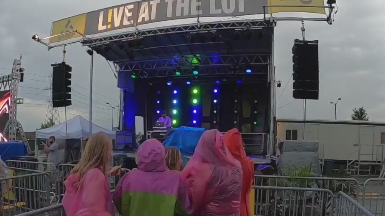 Social distancing pens allowed Class of 2020 to celebrate together safely with EDM concert in Grafton