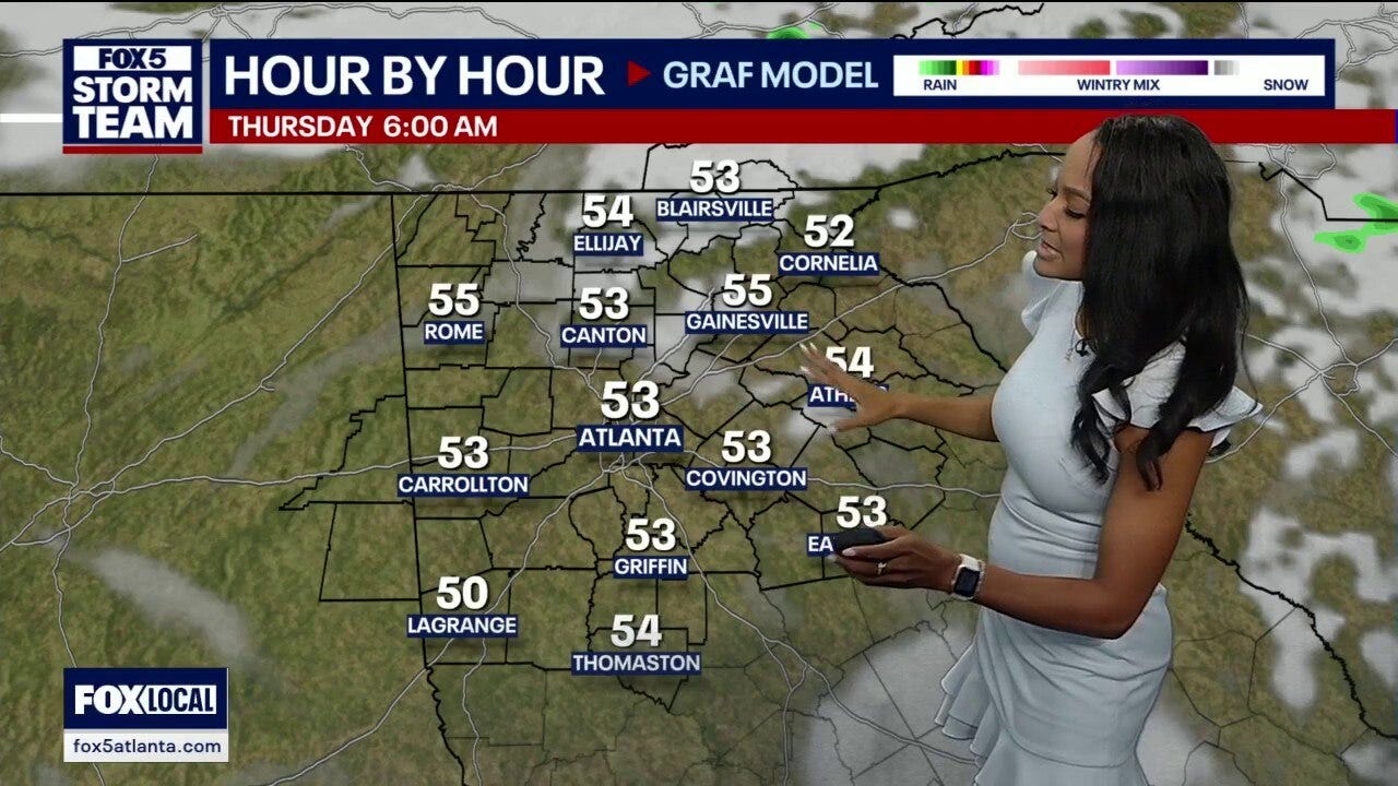 Christmas Eve night forecast