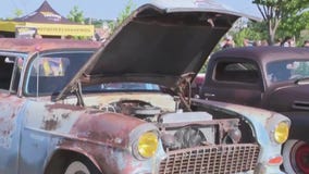 Hot Wheels Legends Tour cars on display