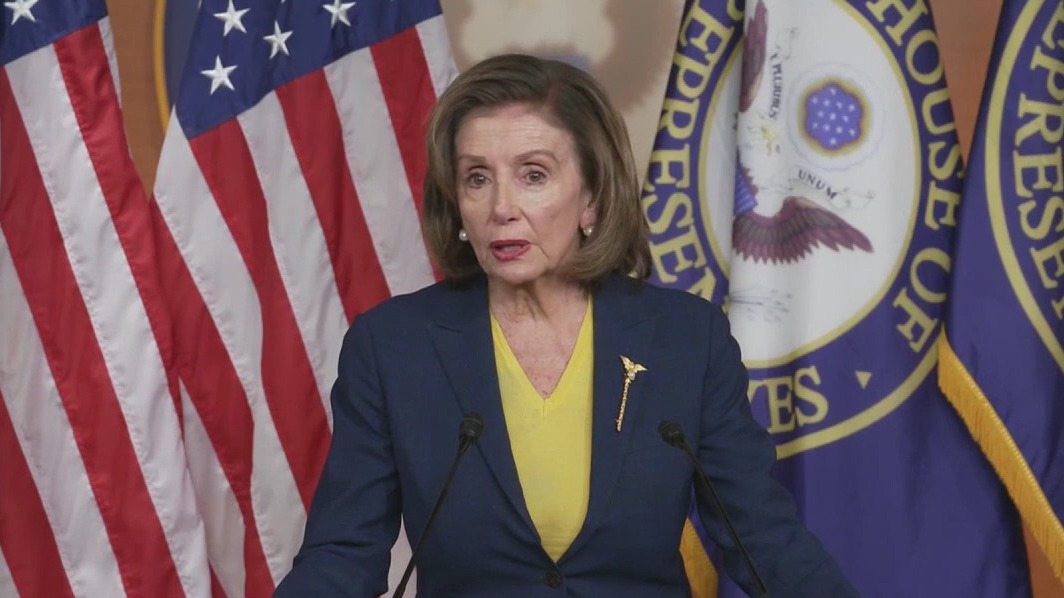 Nancy Pelosi recovering from hip surgery