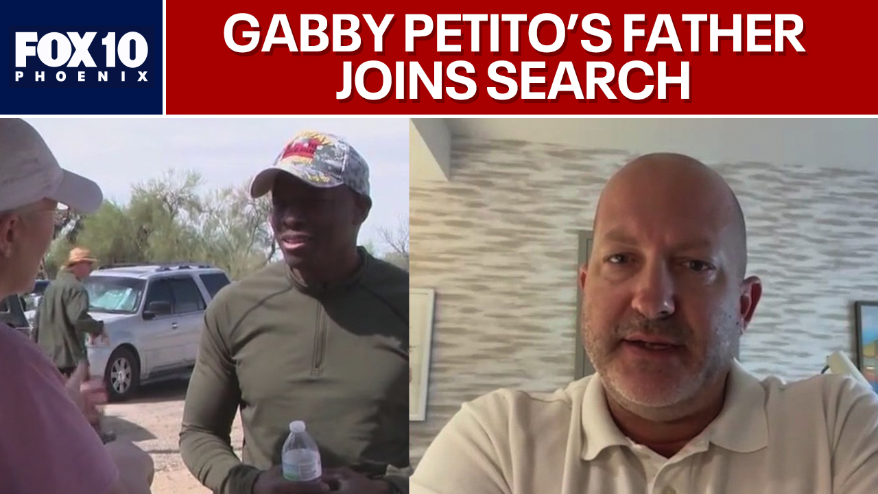 Father of Gabby Petito searches for Daniel Robinson