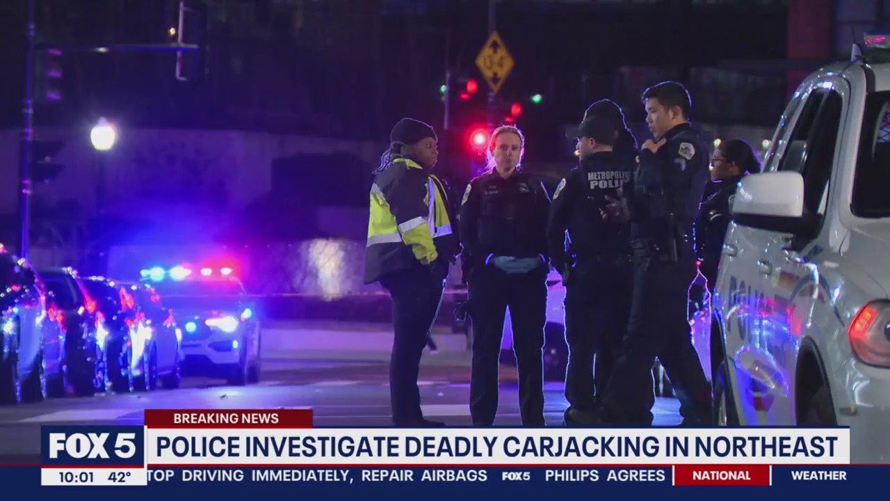 Carjacking in NoMa DC neighborhood leaves one man dead | FOX 5 DC