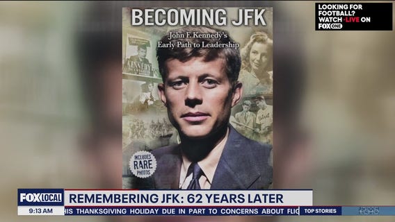 Local author writes about JFK's early days