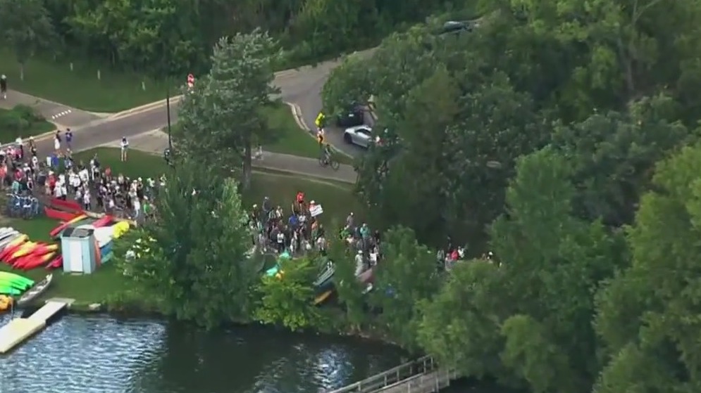 Community rallies, marches for Annunciation victims