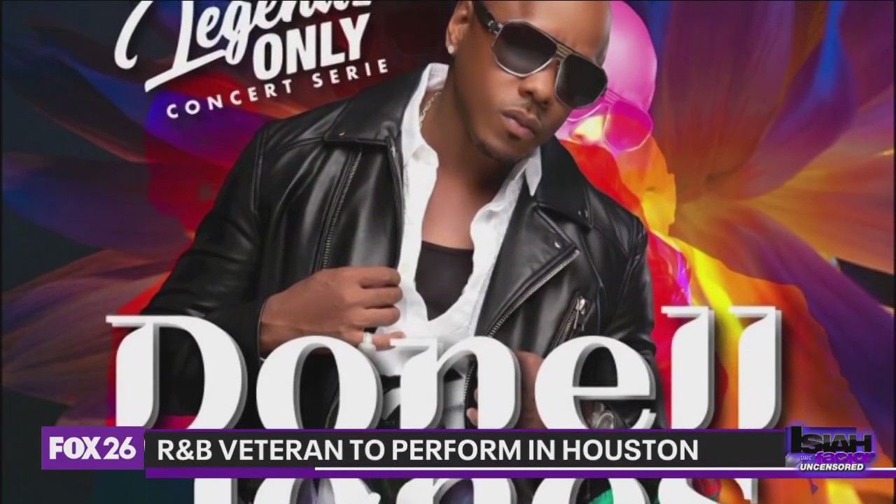R&B veteran Donell Jones to perform in Houston