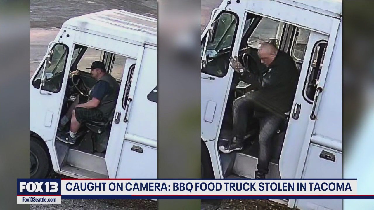 VIDEO: Thieves steal BBQ food truck in Parkland