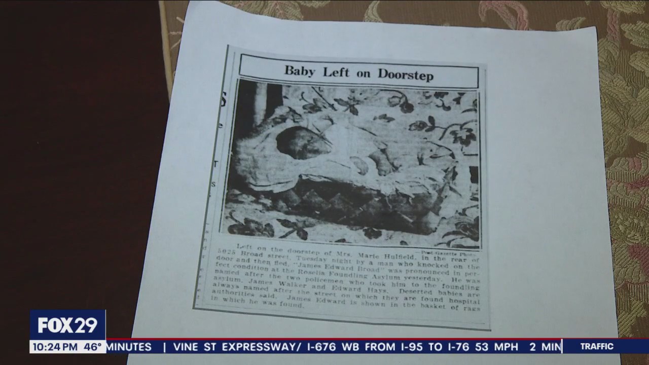 Man left on doorstep as a newborn finally meets long-lost family