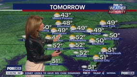 Weather Authority: Wednesday 5 p.m. forecast