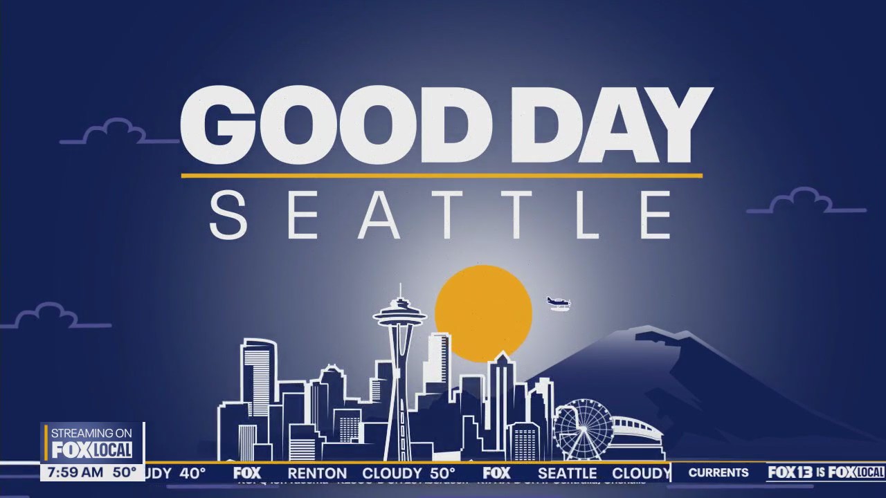 Good Day Seattle at 8am on Friday, 4/25