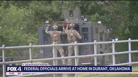 Federal officials arrive at Joshua Jahn's Oklahoma home