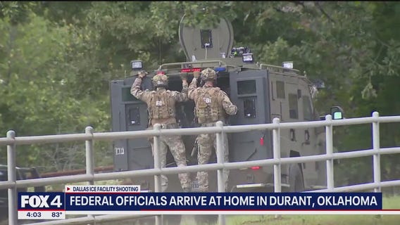 Federal officials arrive at Joshua Jahn's Oklahoma home