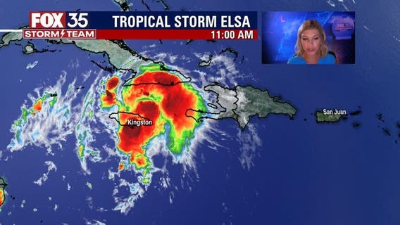 Tropical storm watch expands in Florida as Elsa continues slow trek, NHC says