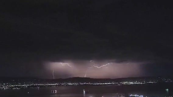 Lightning starts house fire in Brentwood