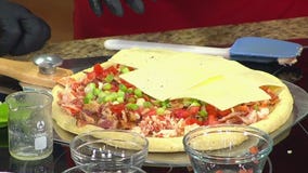 Dr. BBQ makes lobster pizza
