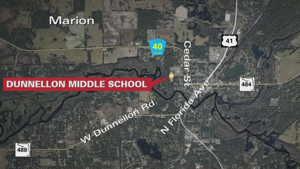 'Large police presence' at Dunnellon Middle School