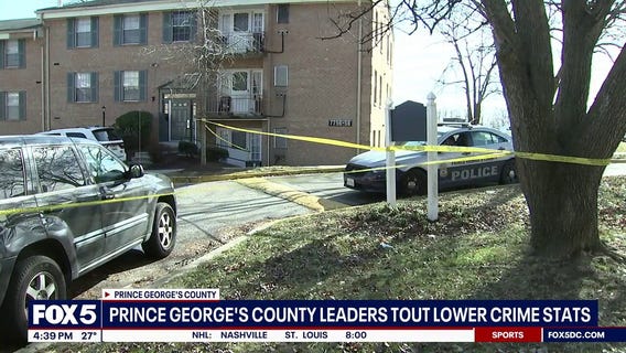Prince George's County sees drop in crime stats
