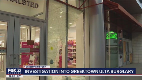 $10,000 worth of merchandise stolen in Ulta smash-and-grab