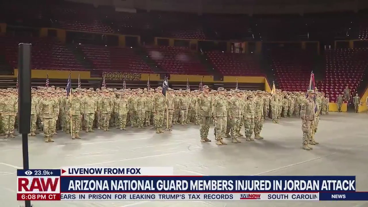 AZ National Guard hurt in Jordan drone attack