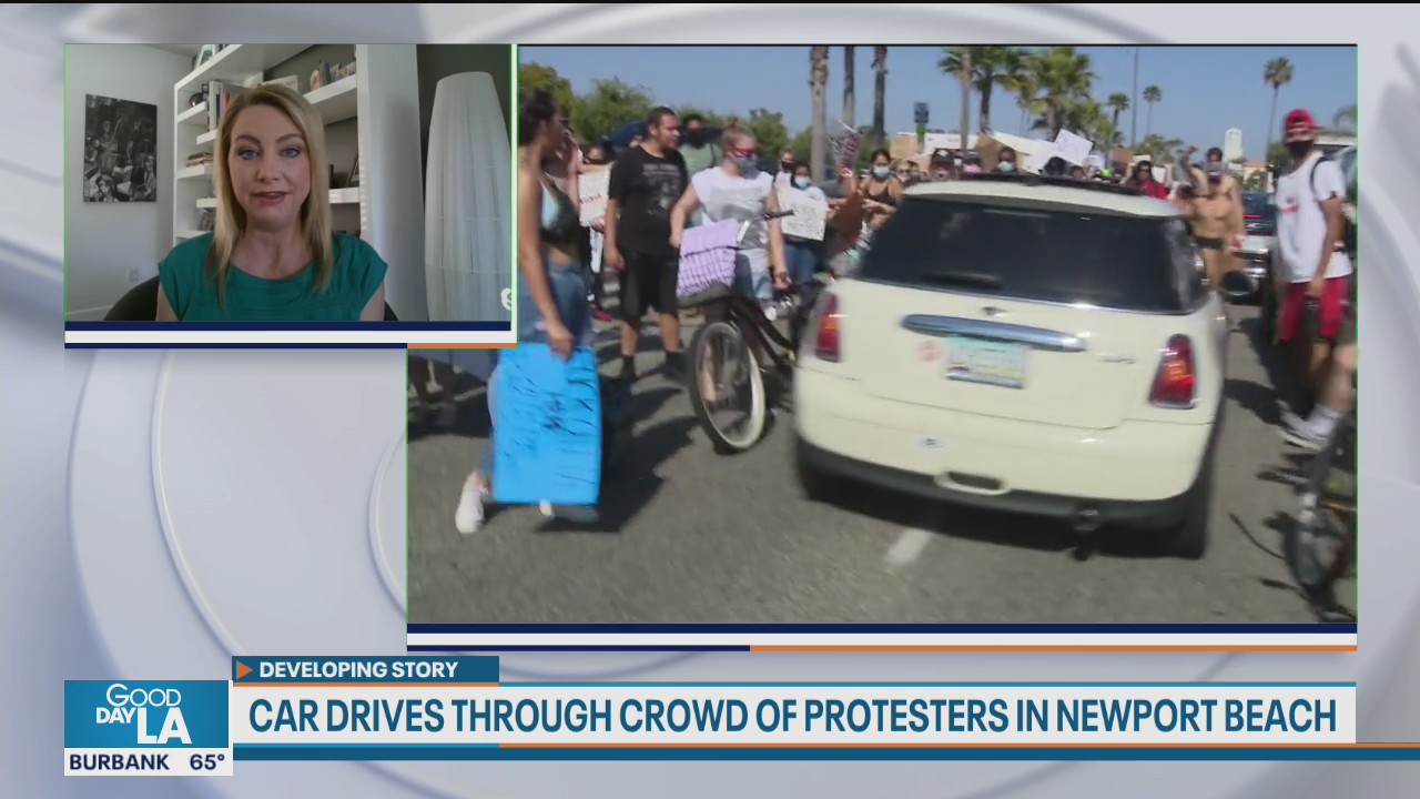FOX 11's Stephanie Stanton describes the horrific moments a car plowed through a crowd in Newport Beach