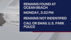 Remains found at Ocean Beach