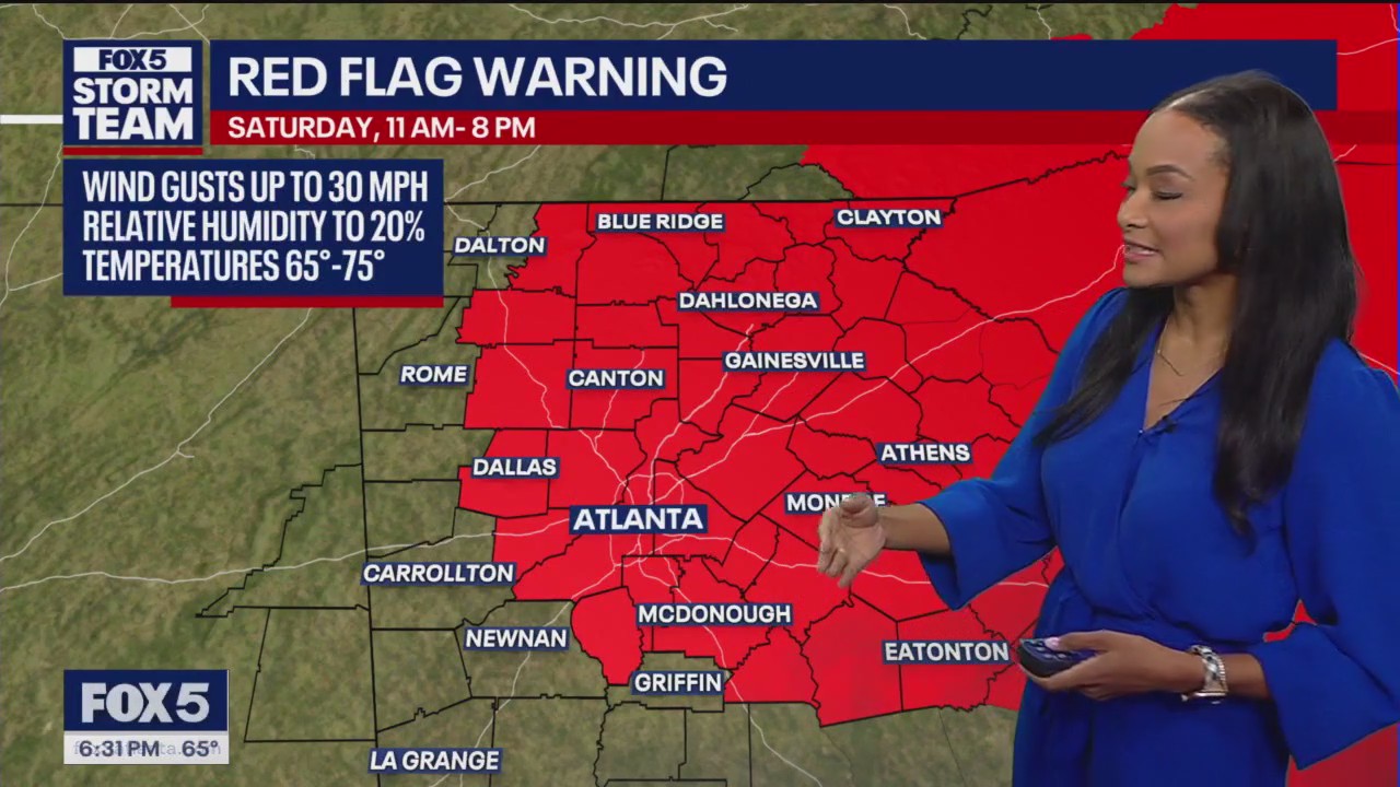 Friday night forecast