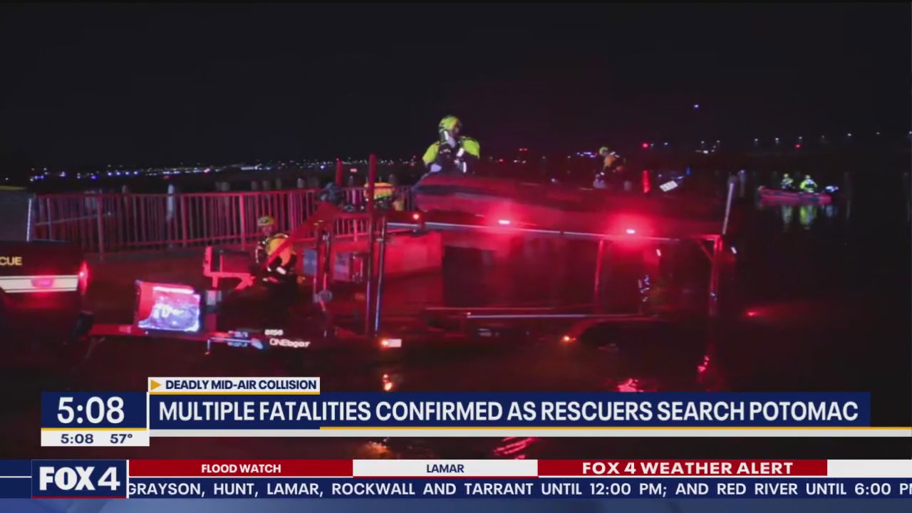 Multiple fatalities confirmed in D.C. plane crash