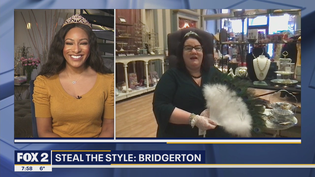 The Peacock Room shows off jewels and gowns from Netflix hit show Bridgerton