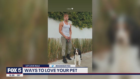 Showing your pet love this Valentine's Day