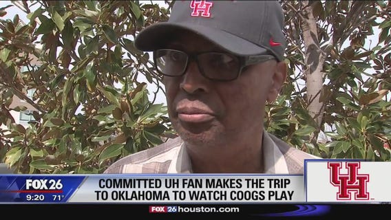 Committed UH fan makes the trip to Oklahoma to watch Coogs play