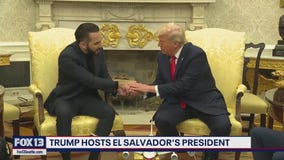 Trump hosts El Salvador's president