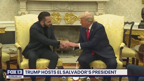 Trump hosts El Salvador's president