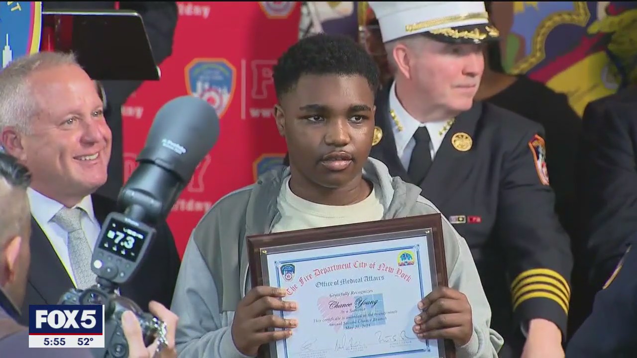 FDNY Second Chance ceremony