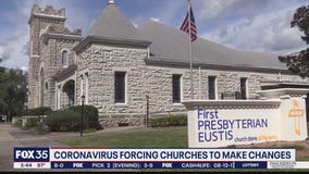 Churches making changes due to coronavirus concerns