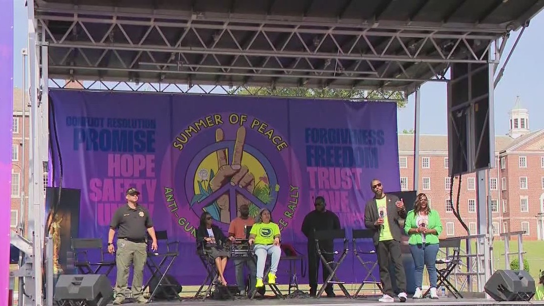 Summer of Peace anti-gun violence rally | FOX 5 Atlanta