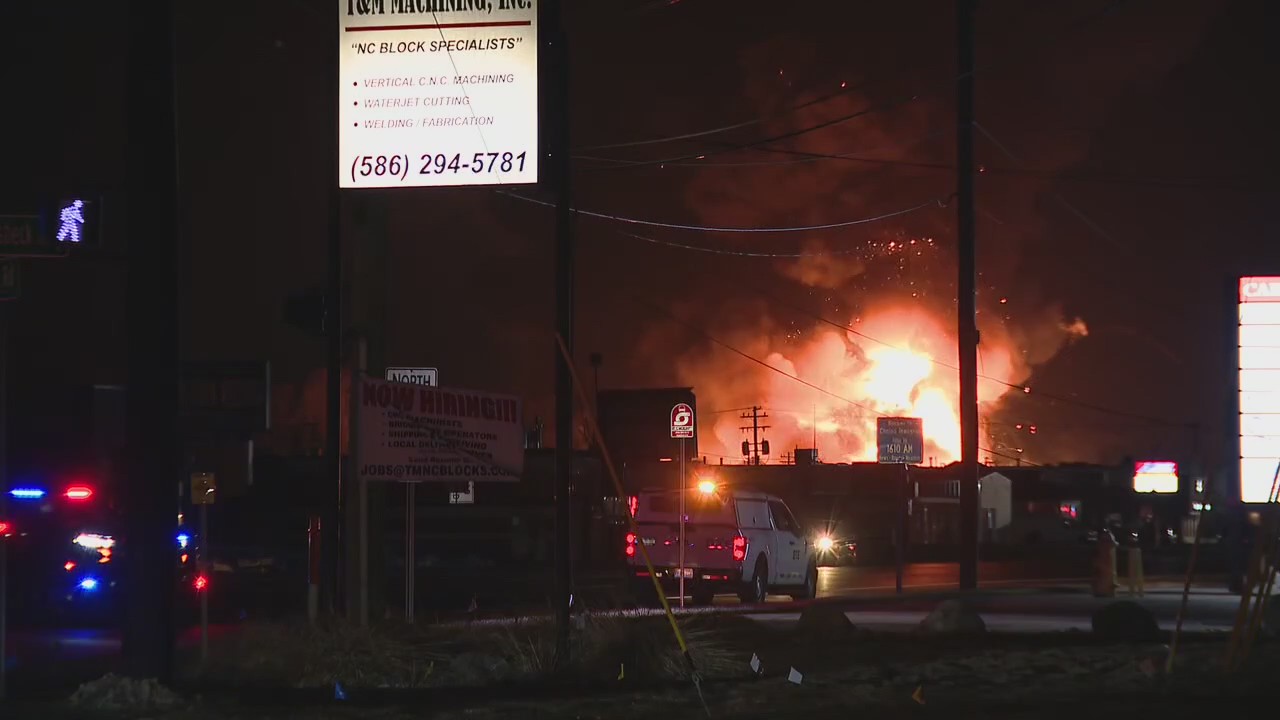 Witness of Clinton Township explosions: 'It's unbelievable'