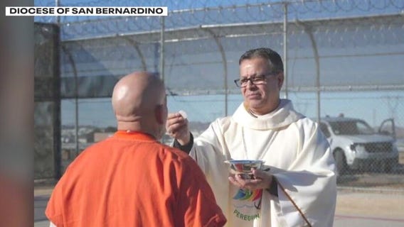 Mass at ICE detention center in California