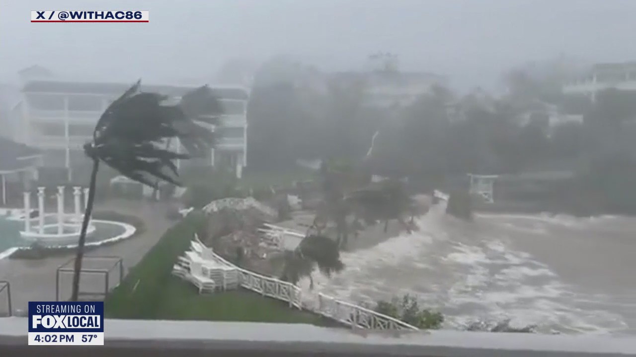 Hurricane Melissa nears the Bahamas