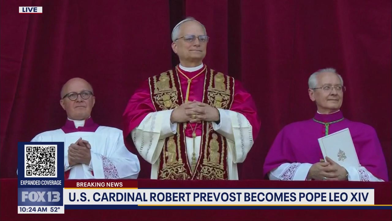 Cardinal Robert Prevost, an American, elected new pope