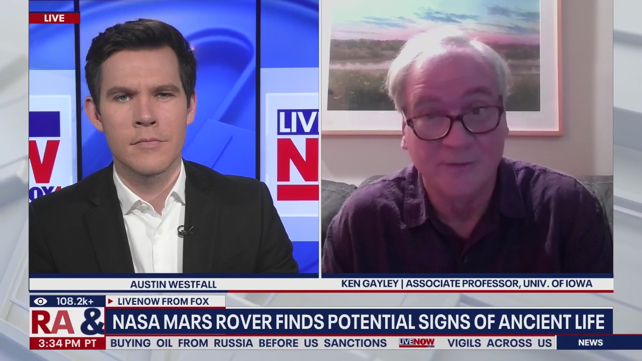 NASA Mars Rover finds potential signs of ancient life